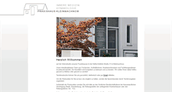 Desktop Screenshot of praxishaus-kleinmachnow.de