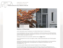 Tablet Screenshot of praxishaus-kleinmachnow.de